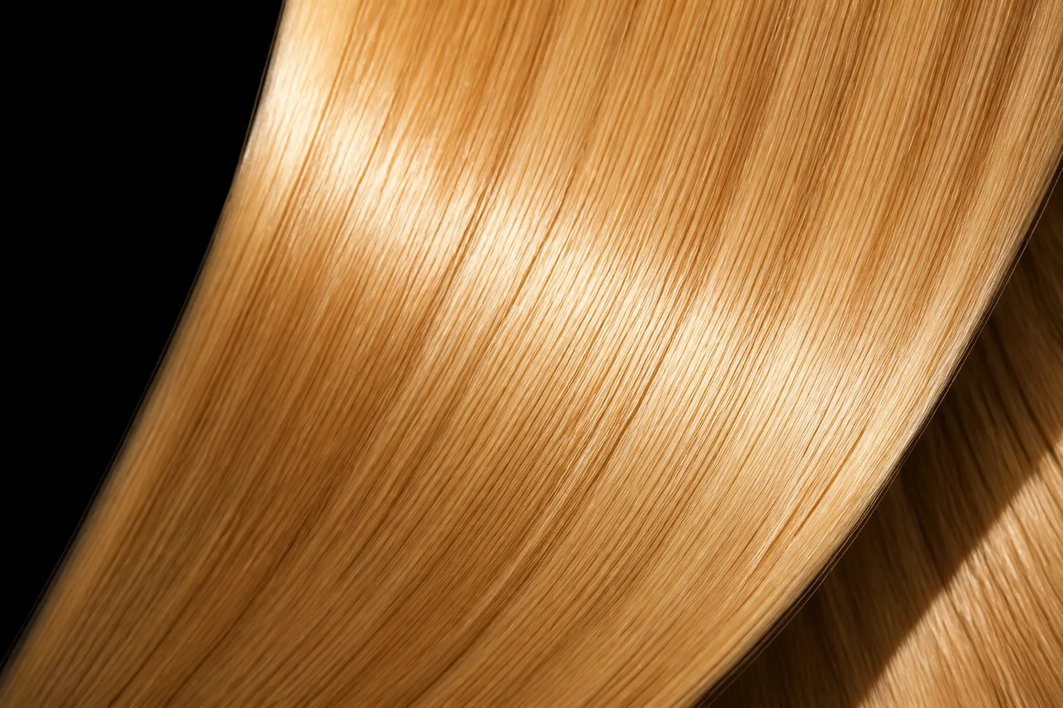 Single donor virgin hair, silk-straight